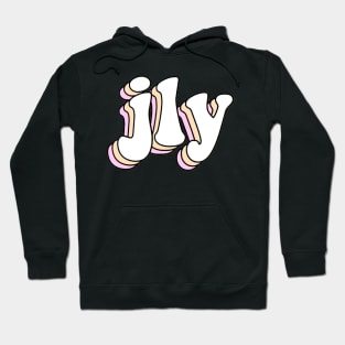 jesus loves you (peach) Hoodie